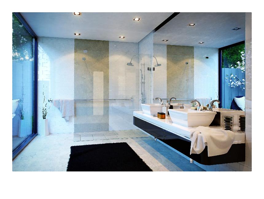 Łazienka w stylu retro glamour czyli wraca retro moda!