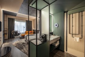 Novotel bedroom concept Novotel, hotelowa marka Accor wprowadza jednolity miks niestandardowych stylów wystroju wnętrz aby zaprezentować nową wizję współczesnego stylu XXI wieku